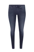džínsy pixie | skinny fit Pepe Jeans London 	tmavomodrá	